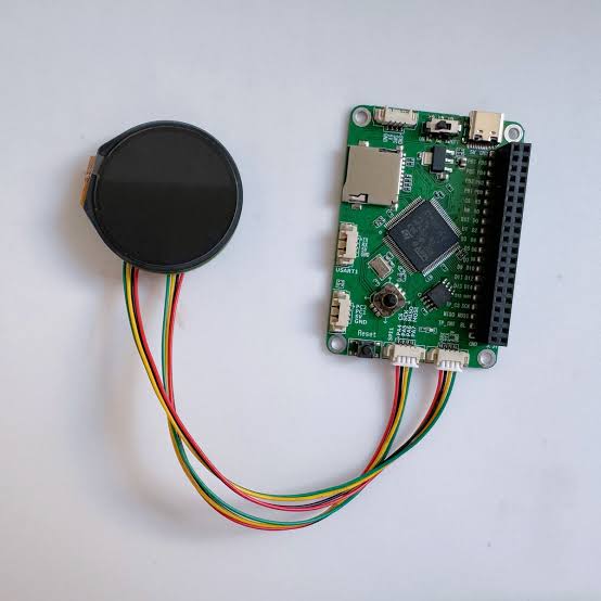 1.28-inch IPS Round LCD Display Module