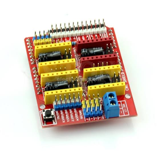 Arduino CNC Shield V3 with A4988 / DRV8825 Stepper Motor Driver