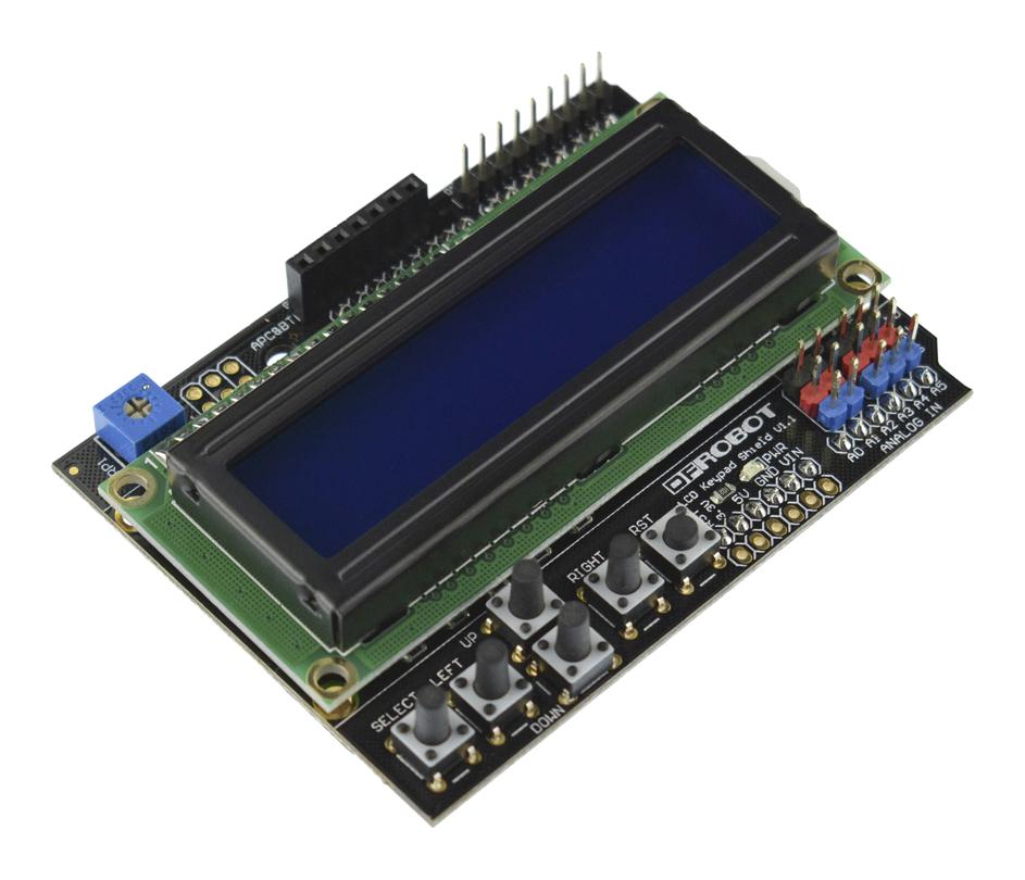 Arduino LCD Keypad Shield