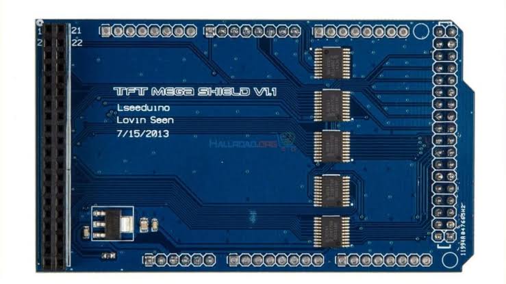 Arduino Uno LCD TFT Shield | 40-Pin 8-Bit TFT LCD Display Shield for Arduino
