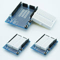 Arduino Uno Proto Shield with SYB-170 Mini Breadboard