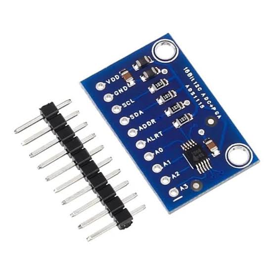 ADS1115 16-Bit ADC 4-Channel Module with Programmable Gain Amplifier