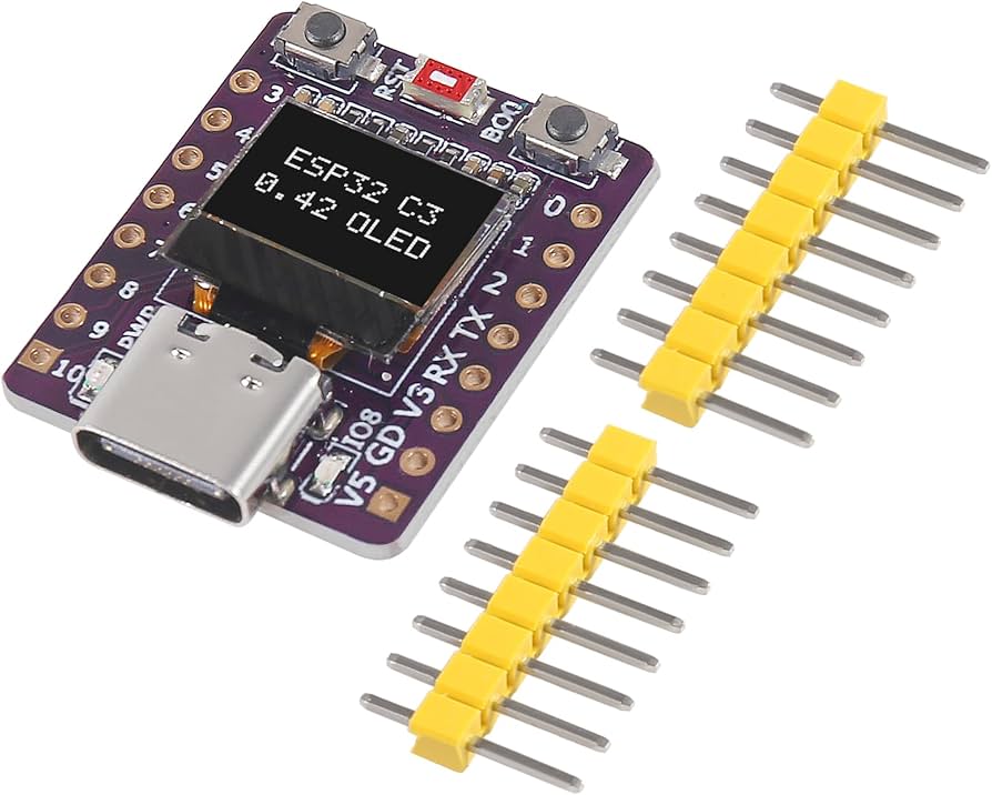 ESP32-C3 0.42-inch OLED Display Development Board