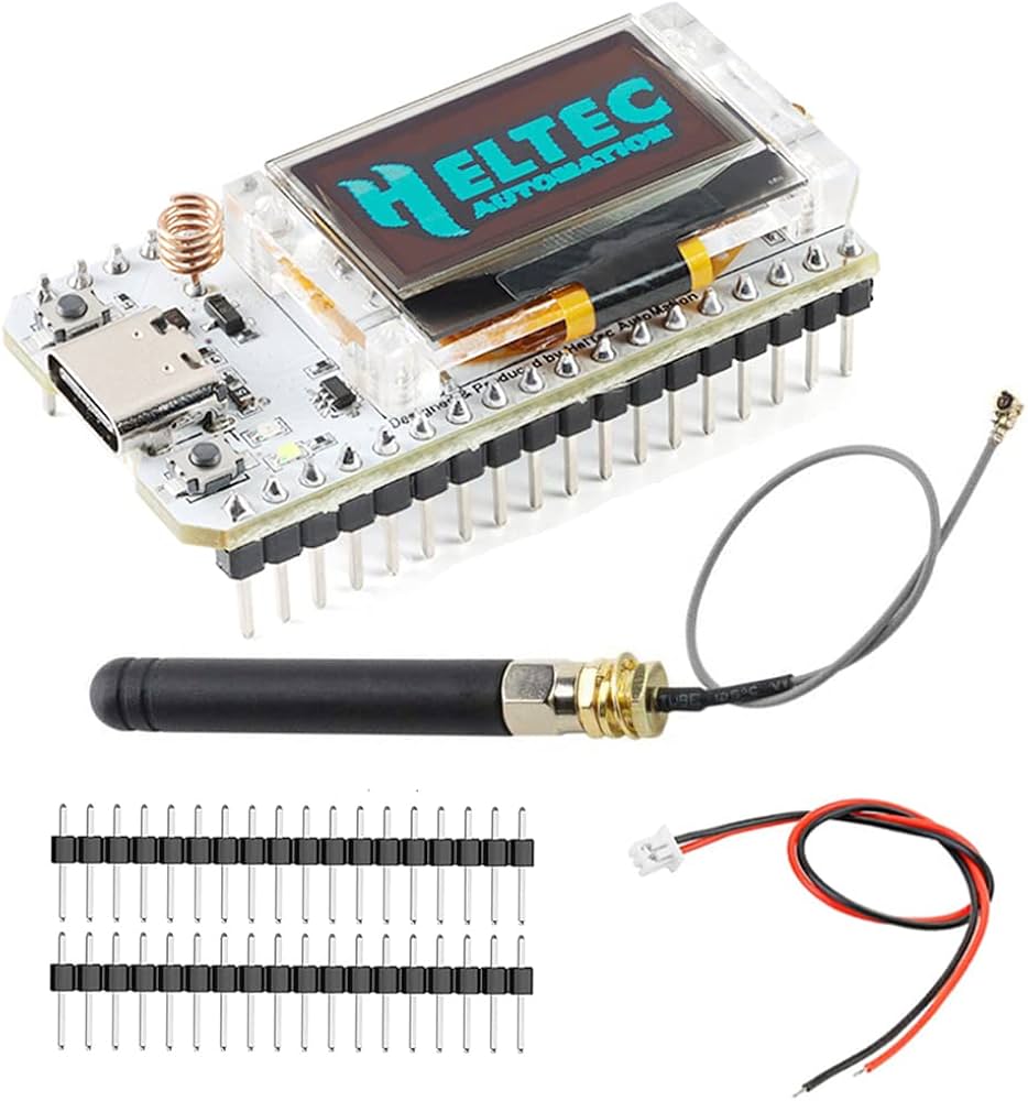 ESP32 LoRa Development Board with SX1276, 868/915MHz, Dual-Core 240MHz